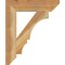 Ekena Millwork Balboa Slat Rough Sawn Bracket, Western Red Cedar, 4"W x 20"D x 24"H BKT04X20X24BOA06RWR - alternate 3